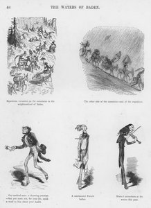 Sketches Humorous and Grotesque av Gustave Dore (gravyr) av Gustave Dore