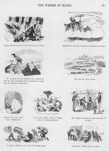 Sketcher Humorous and Grotesque av Gustave Dore (gravyr) av Gustave Dore