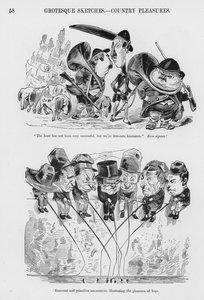 Sketches Humorous and Grotesque av Gustave Dore (gravyr) av Gustave Dore