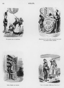 Sketches Humorous and Grotesque av Gustave Dore (gravyr) av Gustave Dore