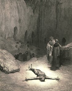 Den där genomborrade anden...var han som gav fariséernas råd, ca 1890. av Gustave Dore