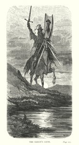 Baronens ed (gravyr) av Gustave Dore