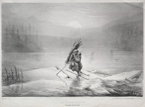 The Breaking Ice, Souvenir of Norway av Gustave Dore