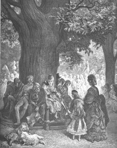 "Det stora trädet - Kensington Gardens", 1872. av Gustave Dore