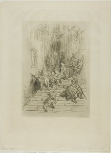 De glada fyllarna av Gustave Dore