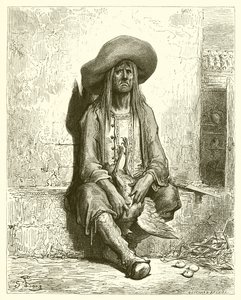 Hönan med guldäggen (La Fontaine) av Gustave Dore