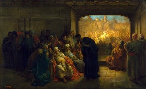 Kaifas hus, 1875 av Gustave Dore