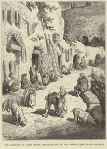 Sacro Montes grottor av Gustave Dore