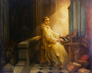 Munkens dröm av Gustave Dore