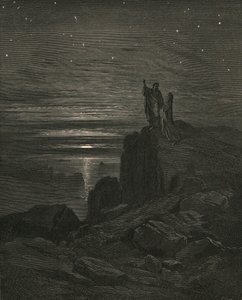 Därifrån utfärdade vi återigen stjärnorna, c1890. av Gustave Dore