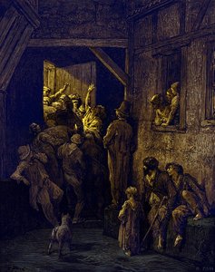 Slå ut honom, Ratcliff av Gustave Doré av Gustave Dore