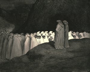 Toskansk...förakt att inte instruera oss vem du är, c1890. av Gustave Dore