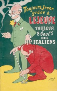 Alltid ung tack vare LEJEUNE TAILEUR av Gustave Henri Jossot