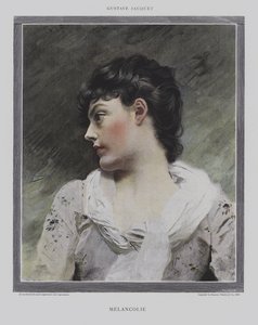 Melankoli av Gustave Jacquet