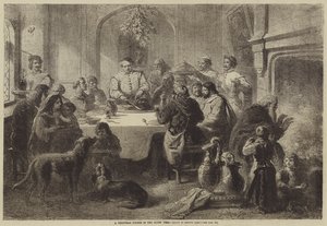 A Christmas Dinner in the Olden Time 