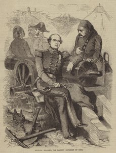 General Williams, den galna försvararen av Kars av Gustave Janet