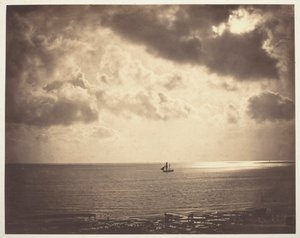 Brig on the Water, 1856. av Gustave Le Gray