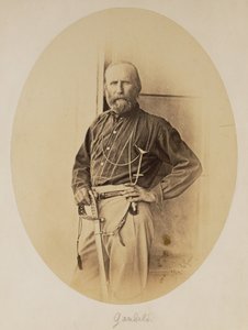 Porträtt av Giuseppe Garibaldi av Gustave Le Gray