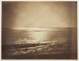Havslandskap, Normandie av Gustave Le Gray