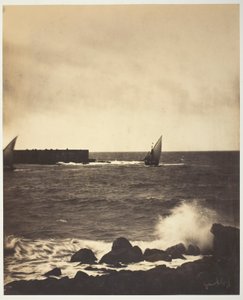 The Breaking Wave av Gustave Le Gray