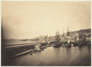 Bryggan vid Sète av Gustave Le Gray