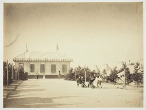 Namnlös [officerare], 1857. av Gustave Le Gray