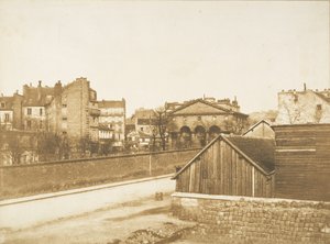[Utsikt från fotografens studio], 1851-54. av Gustave Le Gray