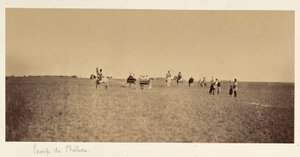 Besökare till Camp de Châlons av Gustave Le Gray