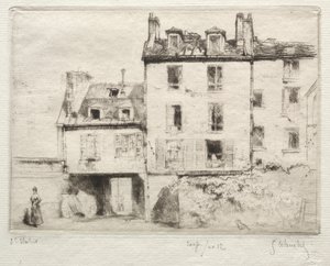Rue Lacépède: hjärtat av Cottens Steelmaker. av Gustave Leheutre