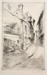 School Street i Troyes, 1902.