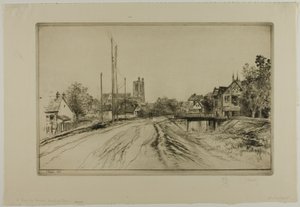 Slussen av den nya kanalen, Troyes