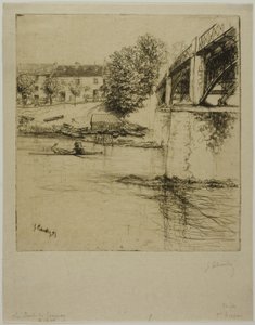 Bron vid Gournay, från sidan