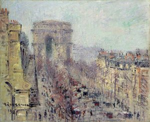 Avenue de Friedland, Paris av Gustave Loiseau