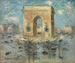 Triumfbågen, Place de l"Etoile, 1929