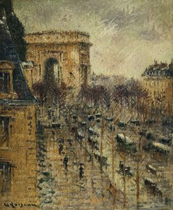 Triumfbågen, ca 1930-1931 av Gustave Loiseau
