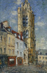 Klocktornet i St, 1925 av Gustave Loiseau