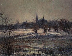 Vit frost av Gustave Loiseau
