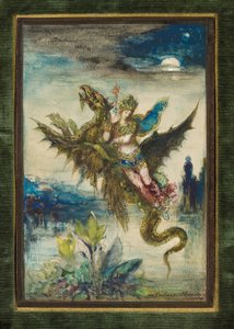 Dream of the Orient eller The Peri, c.1881 av Gustave Moreau