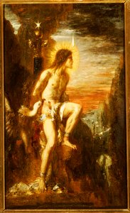 Prometheus bunden av Gustave Moreau