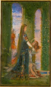 Salome i trädgården av Gustave Moreau