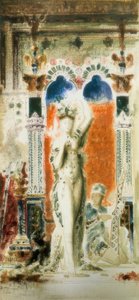 Dansande salome av Gustave Moreau
