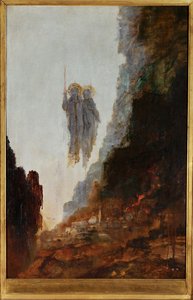 Änglarna i Sodom av Gustave Moreau