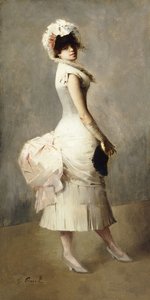 Eleganta damer av Gustave Nicolas Pinel