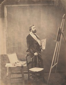 Porträtt av J. Savile Lumley, Madrid, 1859. av Gustave Penabert