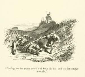 Illustration för Rabelais verk av Gustave after Dore