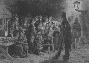 De små handeln av Gustave after Dore