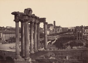 Rom, Vue Prise au Forum (Rom, utsikt över Forum),1858-1859 (fotografi)