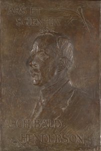 Archibald Henderson 1877-1963 av Gutzon Borglum