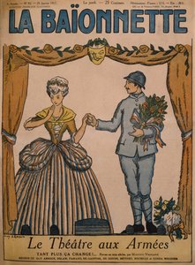 Theatre for the Armies, framsidans illustration från 