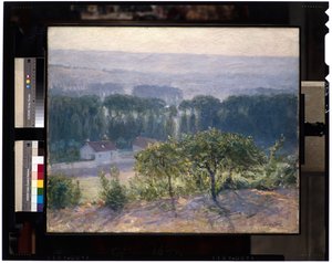 Sen eftermiddag, Giverny, ca 1905-1913 (olja på duk)